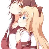 动漫美少女百合图片