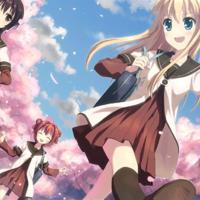 《摇曳百合》漫画桌面壁纸