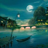 古风动漫风景图片