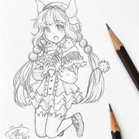 少女感十足照片动漫 动漫美女图