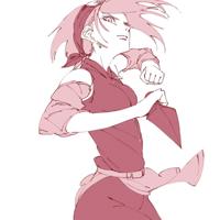 火影忍者 小樱 好帅