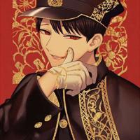 蛇系美男插画,画风超棒