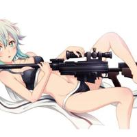 刀剑神域朝田诗乃图片