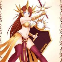 日女蕾欧娜别样风格插画