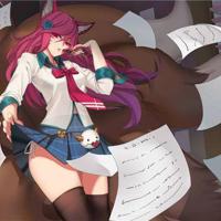 阿狸制服福利漫画