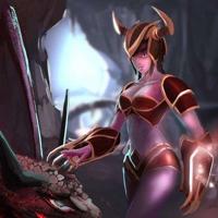 lol龙血武姬希瓦娜本子漫画