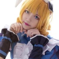 妲己真人可爱cos：主人请尽情吩咐妲己