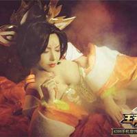 王者荣耀秀武则真人cos