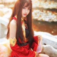 王者荣耀妲己穿丝袜cos