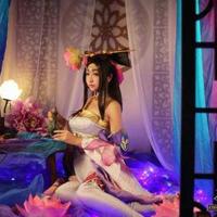 王者荣耀古典之美貂蝉真人cos