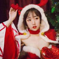 王者荣耀貂蝉圣诞恋歌真人cos