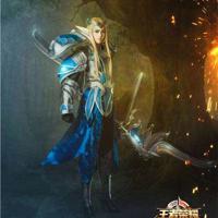 王者荣耀精灵王后羿真人cos