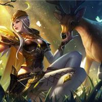 王者荣耀森林女神虞姬高清壁纸