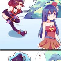 王者荣耀条漫：女人爱美代价大