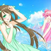 王者荣耀同人漫画 孙尚香的夏日清凉