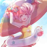 王者荣耀夏日泳装小乔漫画