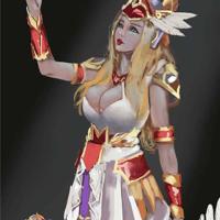 王者荣耀女战神雅典娜同人漫画