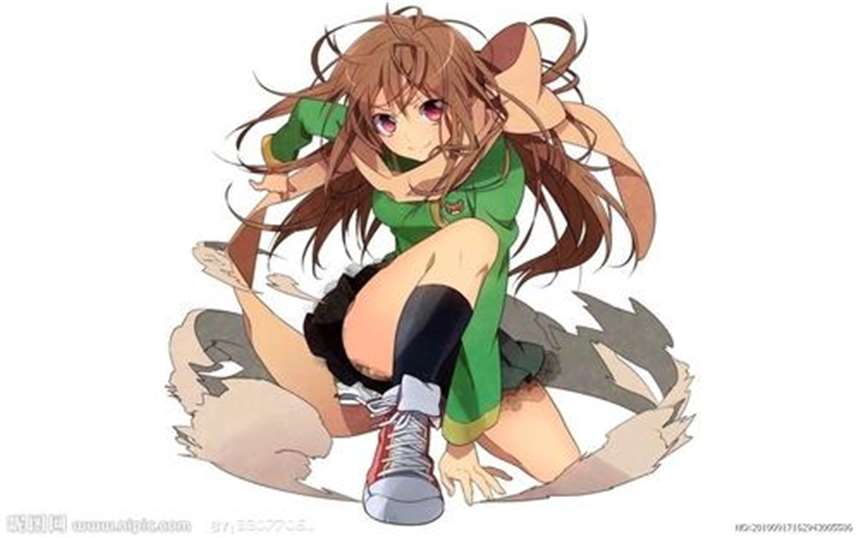 动漫格斗女图片