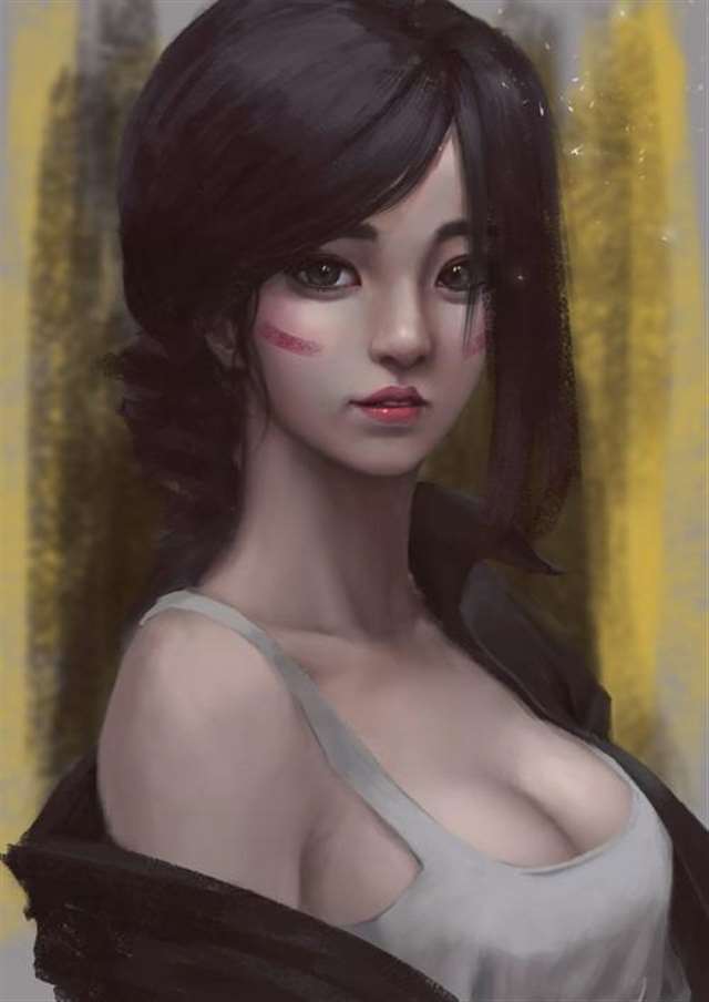 【原画资源】a站画廊0090[台湾画师 allen hsieh 美女同人角色作品