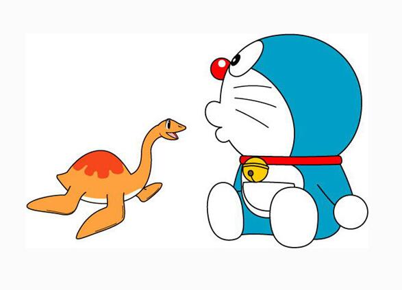 哆啦A梦蓝胖子图片