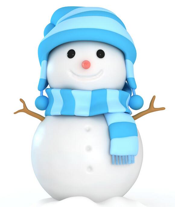 可爱卡通雪人图片