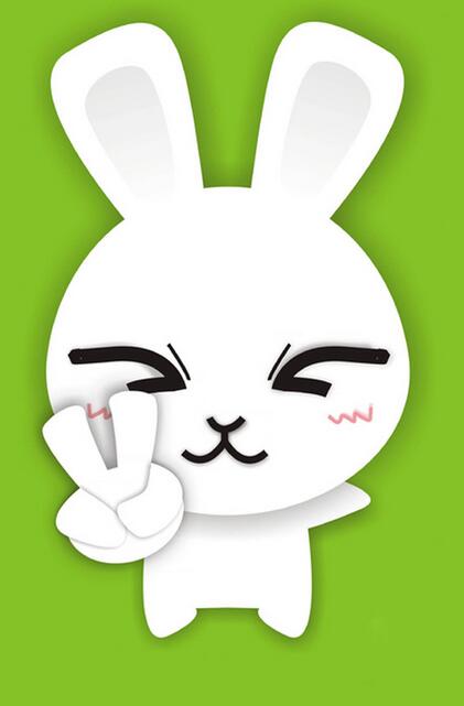 卡通小白兔图片