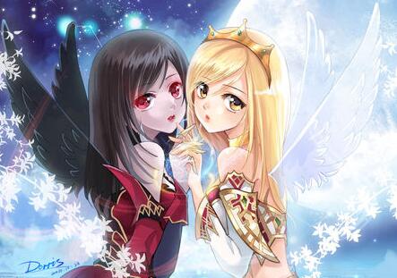 天使与恶魔图片