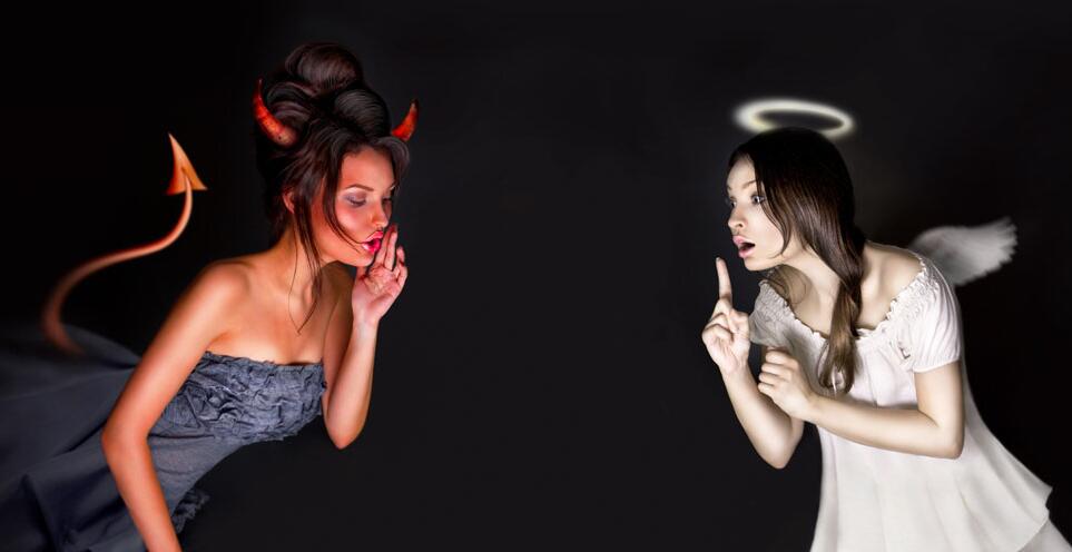 天使与恶魔图片