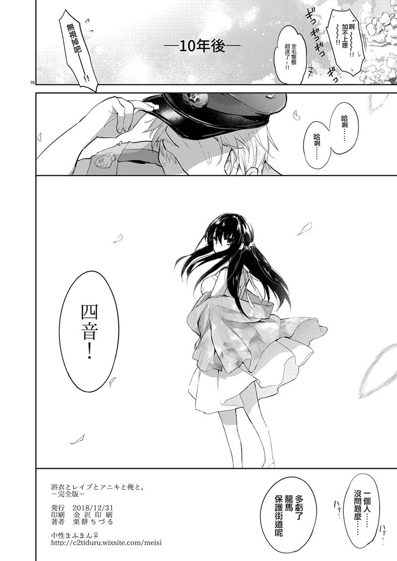  [まふまん♀] 浴衣とレイプとアニキと俺と。完全版 