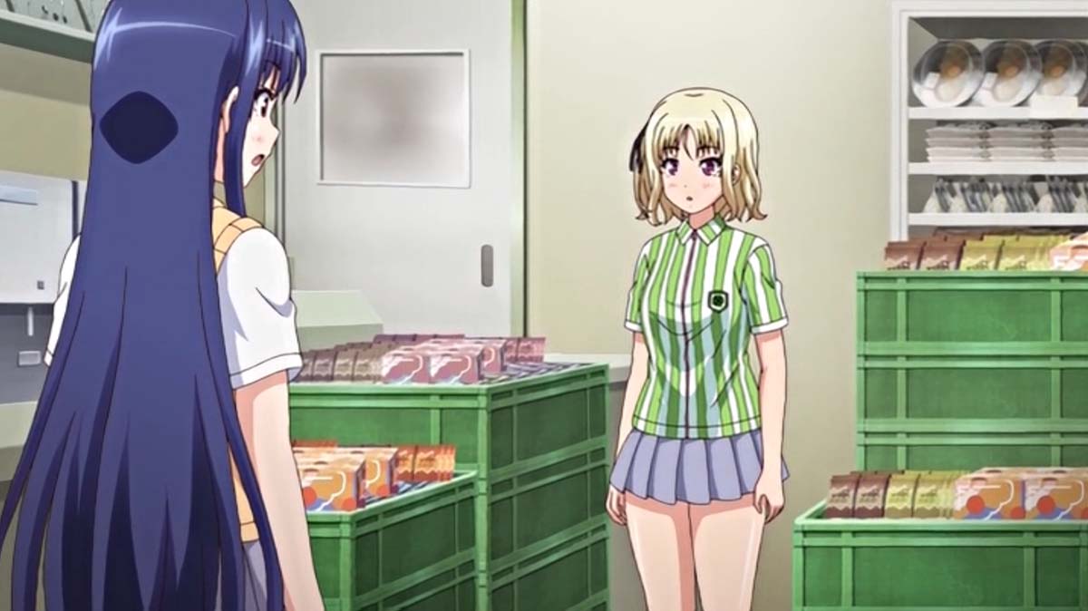 【里番熟肉】エロコンビニ店長 腹黒・結衣～ごノーパン品出し～【附前作】