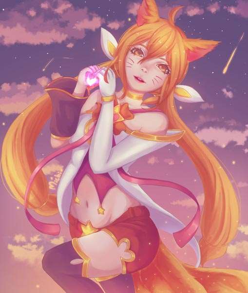 lol阿狸美少女战士同人漫画