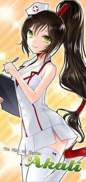 lol实习护士阿卡丽