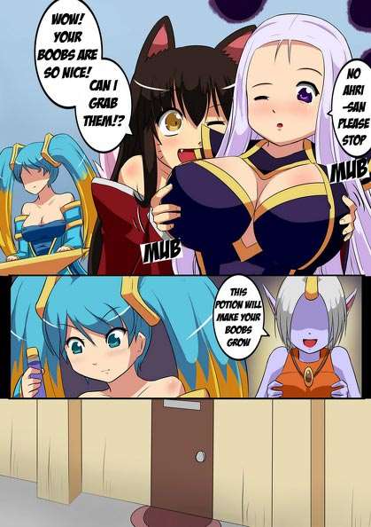 lol阿狸与琴女的日常漫画