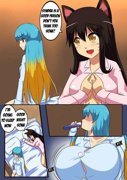 lol阿狸与琴女的日常漫画