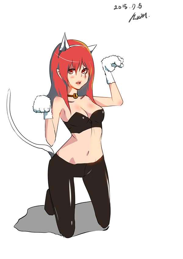 lol性感猫咪卡特琳娜漫画
