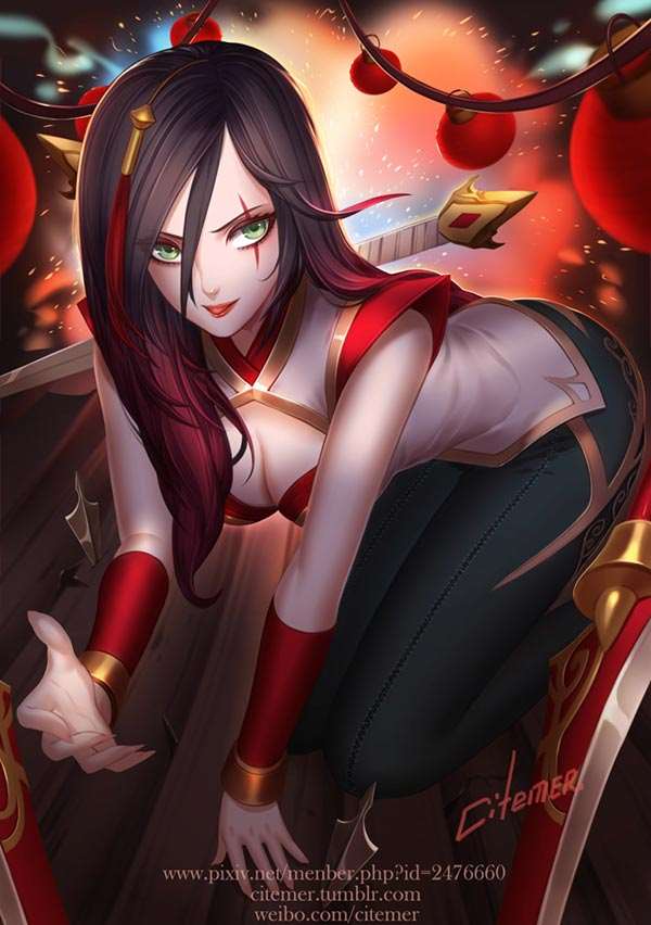 lol卡特丰乳翘臀诱人不止