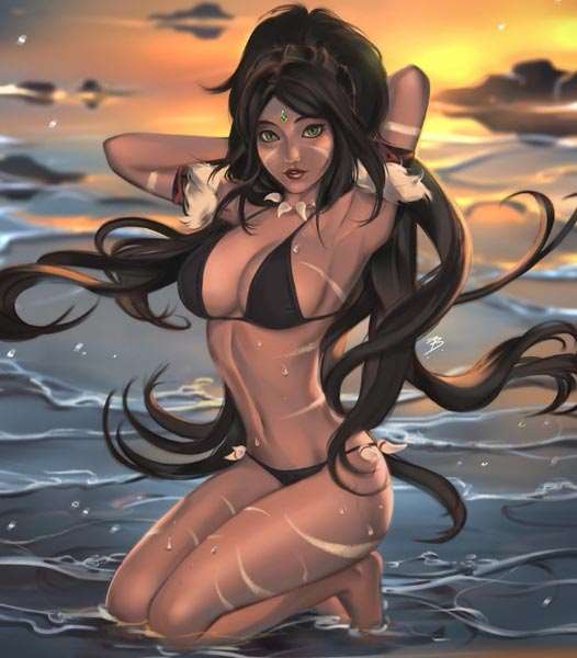 lol奈德丽性感的自拍照