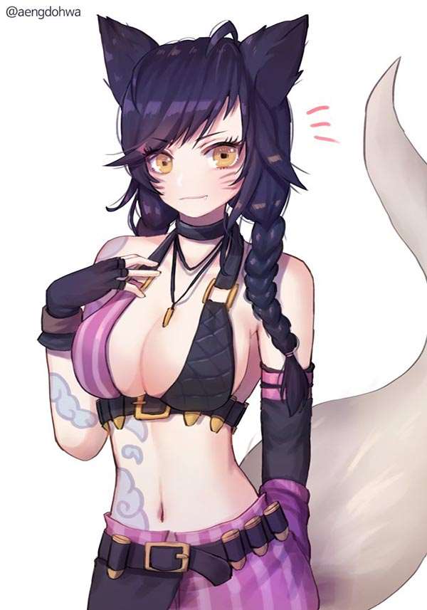 lol情趣护士装阿狸超美本子漫画