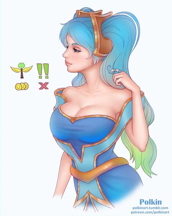 lol琴女娑娜漫画