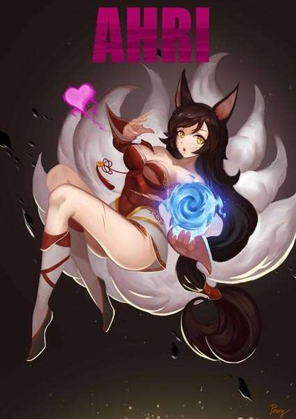 lol阿狸旗袍性感美腿来袭