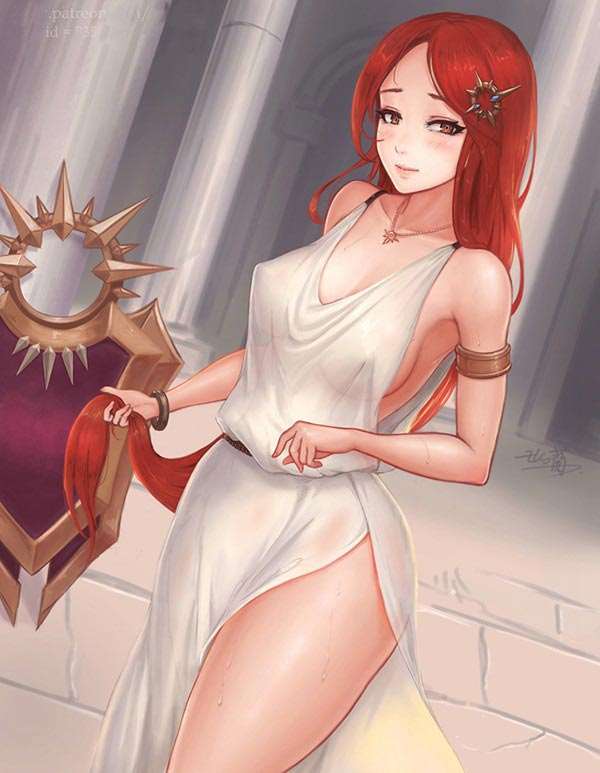 lol蕾欧娜高挑身材本