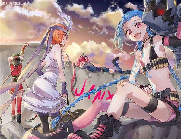 lol金克丝尖叫漫画