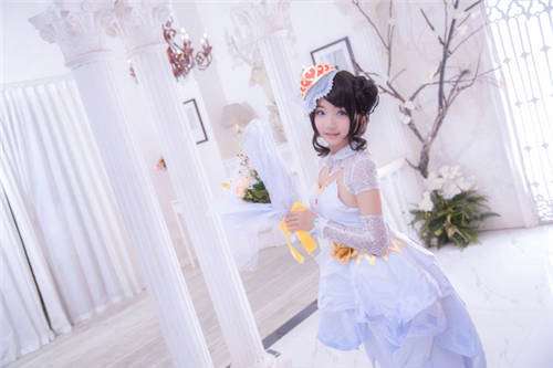 王者荣耀花嫁小乔cos