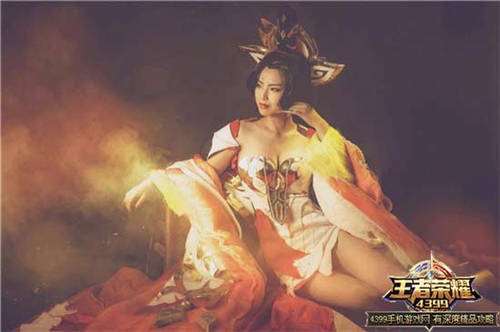 王者荣耀秀武则真人cos