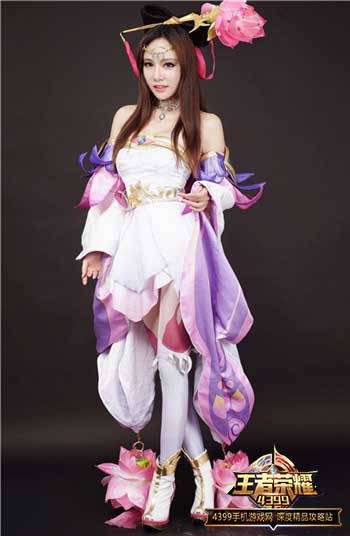 王者荣耀王者小姐姐貂蝉真人cos