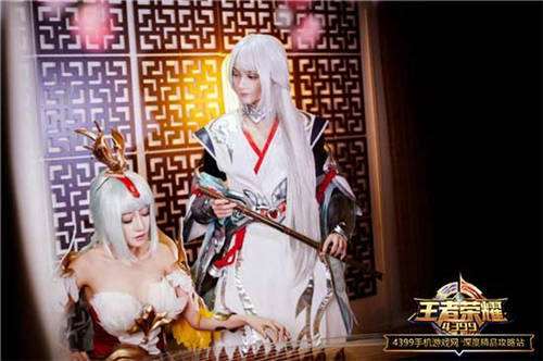 王者荣耀最美李白真人cos