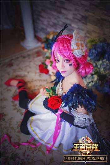 王者荣耀天鹅之梦小乔真人cos