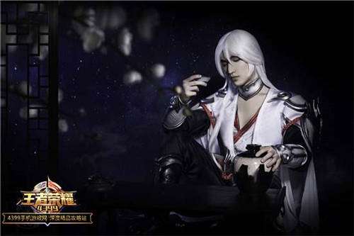 王者荣耀李白真人cos