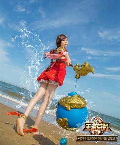 王者荣耀大乔沧海之曜真人cos