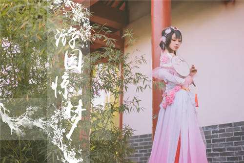 甄姬游园惊梦cosplay